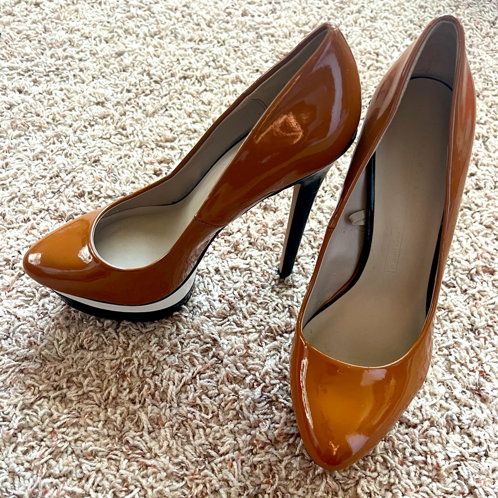 Zara Woman Platform Shoes